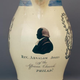 Great Britain, pitcher dedicated to Absalom Jones, circa 1802-07. Creamware, 9 1/8 inches.
National Portrait Gallery, Washington, D.C.